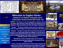 Tablet Screenshot of eagleshavenministry.com